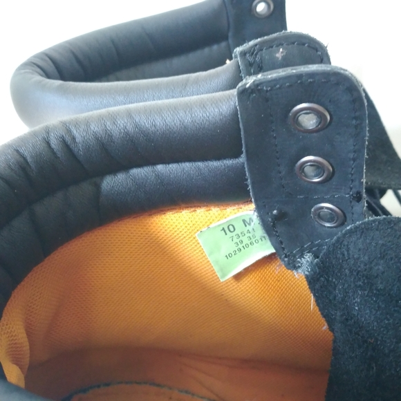 Timberland black boots Mens size 10 M - Picture 6 of 9